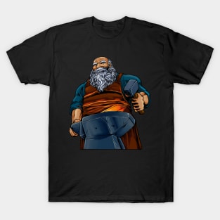 Blacksmith with hammer and anvil - Weaponsmith T-Shirt